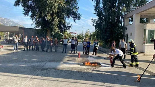 KÖYCEĞİZ DEVLET HASTANESİ YANGIN TATBİKATI GERÇEĞİNİ ARATMADI