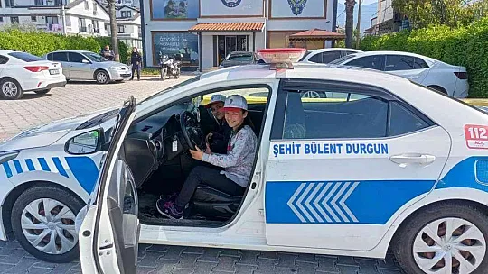 Köyceğiz Emniyet Müdürlüğü'nde temsili devir-teslim töreni
