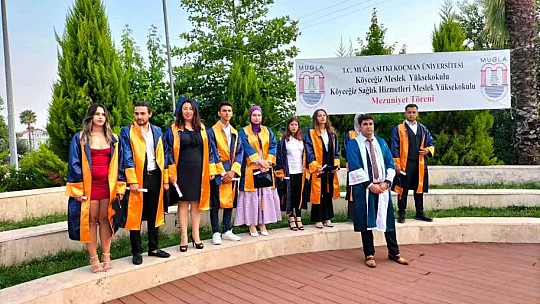 Köyceğiz Meslek Yüksekokulu'nun mezuniyet töreni yapıldı
