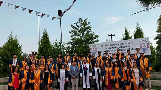Köyceğiz Meslek Yüksekokulu'nun mezuniyet töreni yapıldı