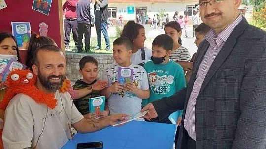 Köyceğiz Zeytinalanı İlk ve Ortaokulu yazar Hepgenç ile buluştu