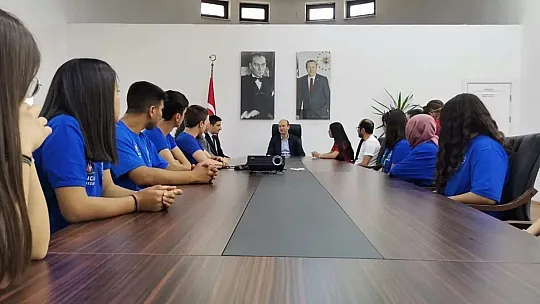 Köyceğizli gençler, Kaymakam Maslak'la görüştü