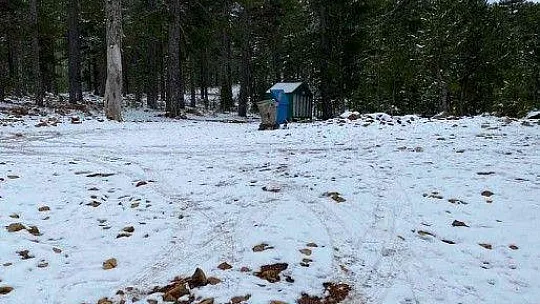 Köyceğizli vatandaşlar beyaz bir sabaha uyandı