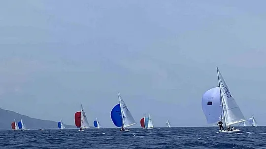 Kraliyet teknesi Bodrum'da yarışıyor