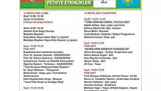 Kültür sanatın kalbi Fethiye'de atacak