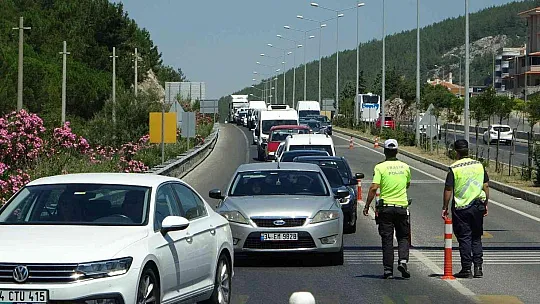 Kurban Bayramı tatili için yollara akın ettiler