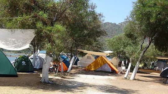 Kurban Bayramı tatilinde kamp alanları doldu