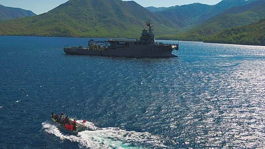Kurtaran 2021 Denizaltı Arama Kurtarma Tatbikatı devam ediyor