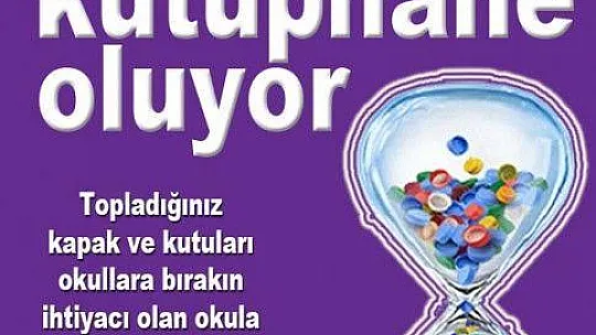 Fethiye'de mavi kapak ve metal kutular kütüphane oluyor