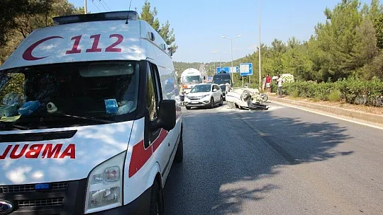 LPG yüklü tankere arkadan çarptı: 3 yaralı