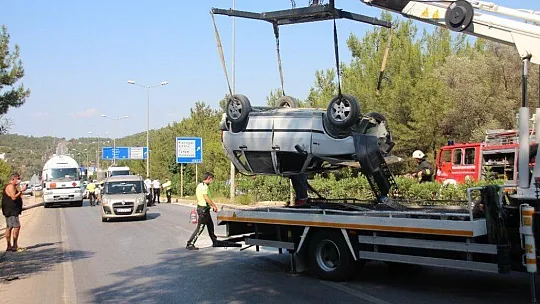 LPG yüklü tankere arkadan çarptı: 3 yaralı