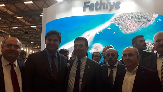İmamoğlu, Fethiye Standını Ziyaret Etti
