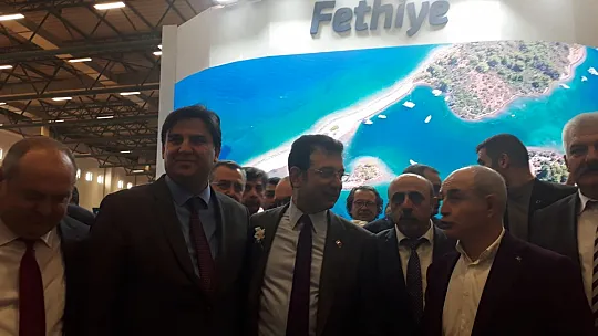 İmamoğlu, Fethiye Standını Ziyaret Etti