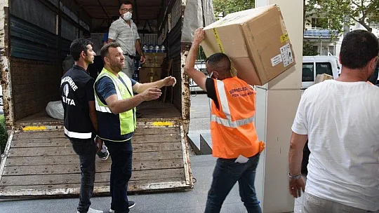 Manisa'dan Muğla'ya yardım eli