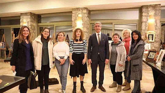 Marmaris 'Aferim Kızıma' sergisi açıldı