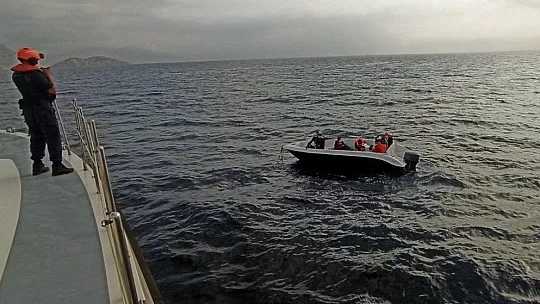 Marmaris açıklarında 87 sığınmacı kurtarıldı