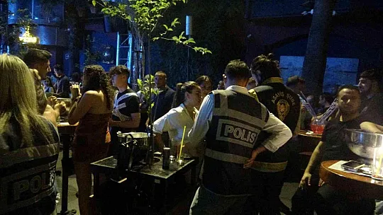 Marmaris barlar sokağında 'huzur 'operasyonu