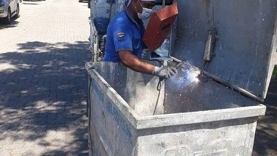 Marmaris Belediyesi çöp konteynerinden 412 bin TL tasarruf etti