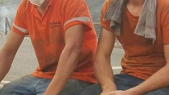 Marmaris Belediyesi'nin isimsiz kahramanları yangında seferber oldu