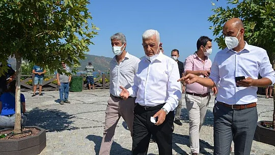 Marmaris Belediyesi yangına karşı seferber oldu