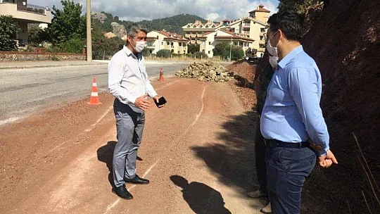 Marmaris Belediyesi yol yapım çalışmalarına hız verdi