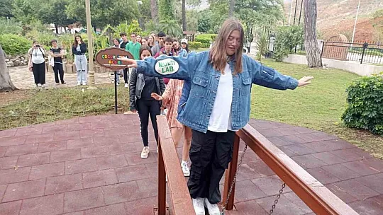 Bilim Parkı yabancı öğrencileri ağırladı