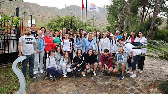 Bilim Parkı yabancı öğrencileri ağırladı