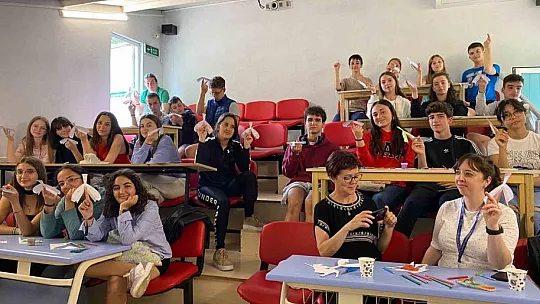 Bilim Parkı yabancı öğrencileri ağırladı