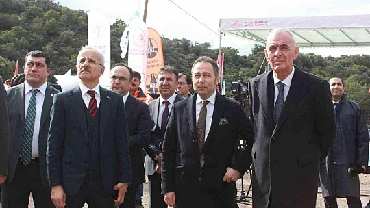 MARMARİS-DATÇA KARAYOLU TÖRENLE AÇILDI