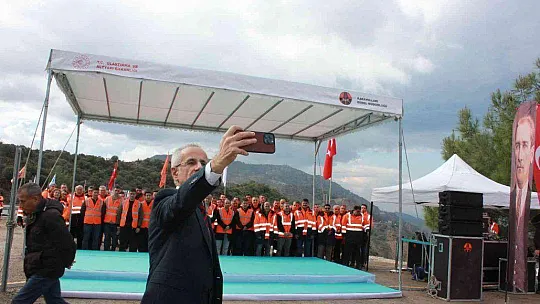 MARMARİS-DATÇA KARAYOLU TÖRENLE AÇILDI