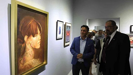 Marmaris İçmeler Sanatevi kapılarını sergiyle açtı