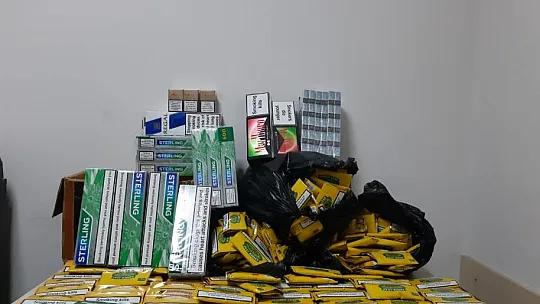 Bir haftada bir buçuk milyonluk kaçak mal ele geçirildi