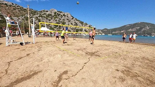 Marmaris Selimiye'de plaj voleybolu heyecanı başlıyor