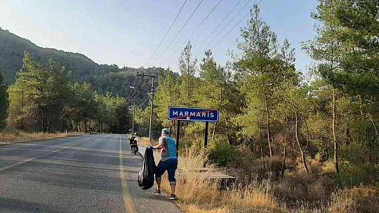 Marmaris'te 1 yılda 57 bin ton çöp toplandı