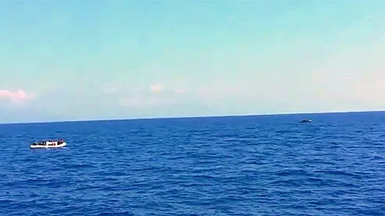 Marmaris'te 36 düzensiz göçmen kurtarıldı