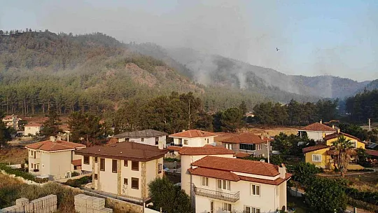 Marmaris'te baş döndüren hava trafiği