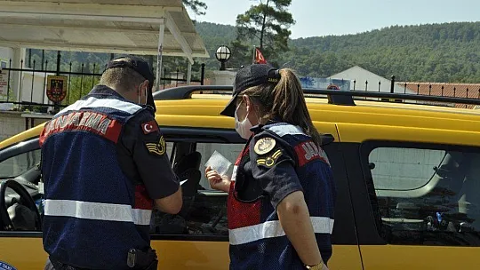 Marmaris'te bayram öncesi giriş noktası kontrolleri arttırıldı