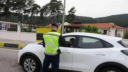 Marmaris'te bayram öncesi yol denetimleri arttırıldı
