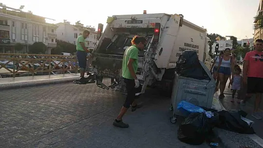 Bayram tatili boyunca 3 bin 192 ton atık toplandı