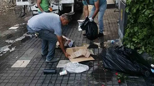 Bayram tatili boyunca 3 bin 192 ton atık toplandı