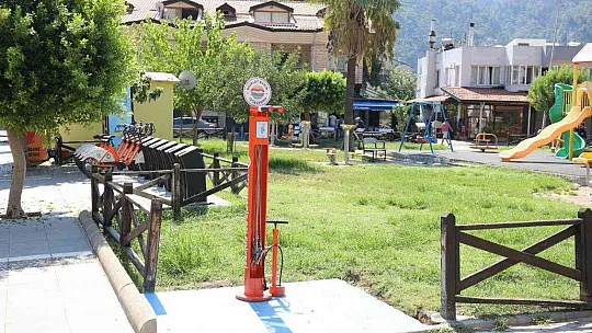 Marmaris'te bisiklet kullanıcıları yolda kalmayacak