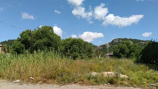 Marmaris'te boş arsalar temizleniyor