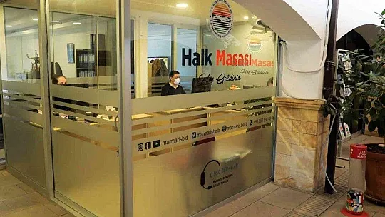 Marmaris'te çözümün adresi halk masası oldu