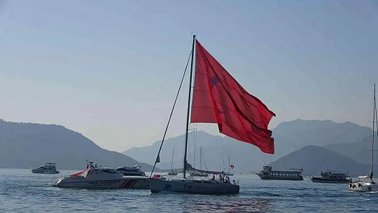 Marmaris'te Cumhuriyet Bayramı coşkusu törenler ile başladı