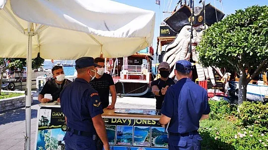 Marmaris'te denetimler devam ediyor