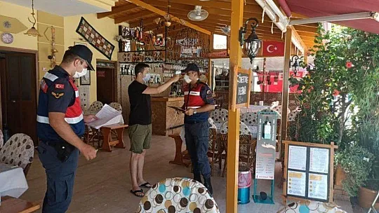 Marmaris'te denetimler devam ediyor