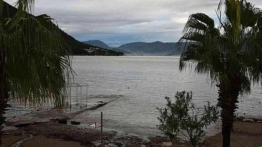 Marmaris'te denizin rengi kahverengiye dönüştü