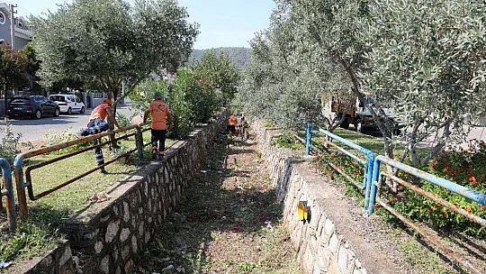 Marmaris'te dere yatakları kışa hazırlanıyor