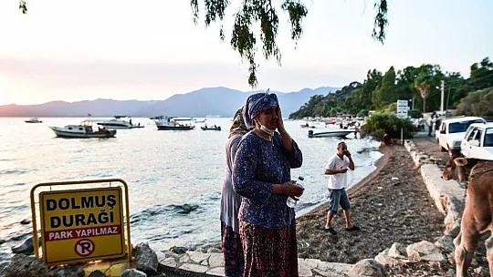 Marmaris'te hayvanlarını canları pahasına korudular