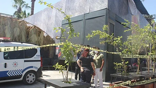 Marmaris'te hazine arazisini izinsiz işgal eden kafeye işlem yapıldı
